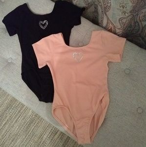 Little Girls Toddler Leotard Set (XS: 3T-4T)